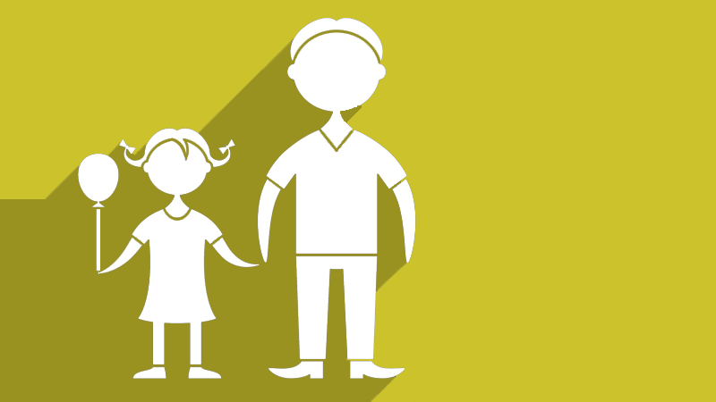 Alleinerziehender Vater